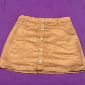 Brown skirt
